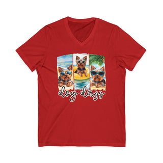 Dog Days V-Neck T-Shirt