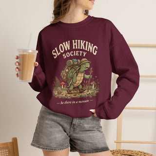 Slow Hiking Society Crewneck Sweatshirt