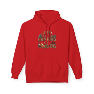 Life Is Better Camping With My Dog Hoodie