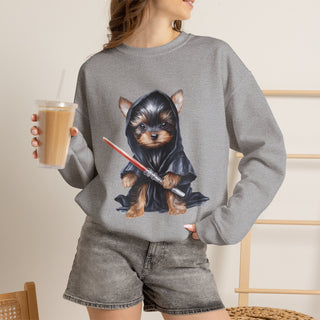 Yorkie Jedi Crewneck Sweatshirt