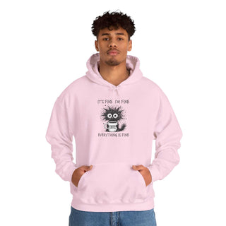 I'm Fine Hooded Sweatshirt