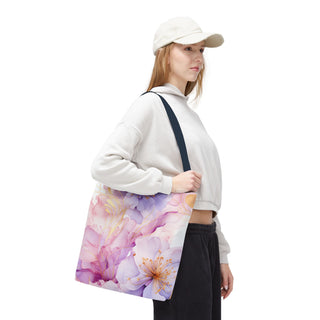 Pastel Purple Blossom Tote Bag