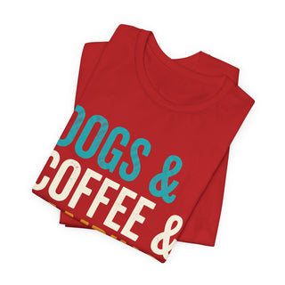 Dogs & Coffee & Camping T-Shirt