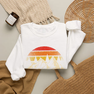 I Love Peeing Outside Retro Camping Crewneck