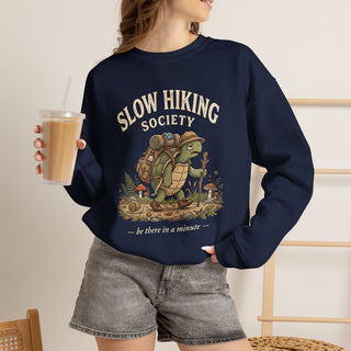 Slow Hiking Society Crewneck Sweatshirt