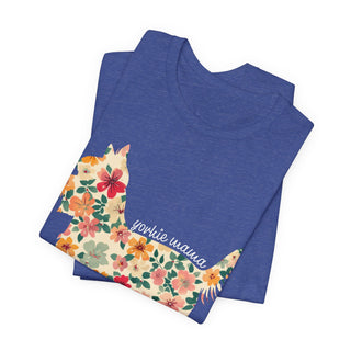 Floral Yorkie Mama T-Shirt