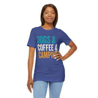 Dogs & Coffee & Camping T-Shirt