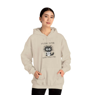 I'm Fine Hooded Sweatshirt
