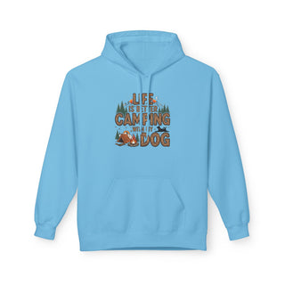 Life Is Better Camping With My Dog Hoodie