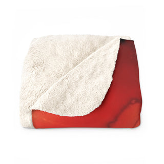 Poppy Field Sherpa Blanket