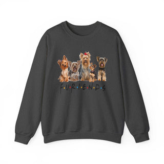 Fur-iends Dog Hoodie sweatshirt with crewneck, soft cotton-poly blend, dog lover design, durable and comfortable fit