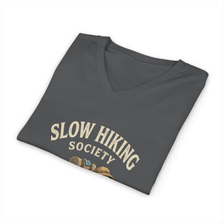 Slow Hiking Society V-Neck T-Shirt
