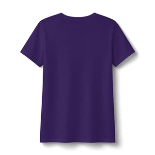 Floral Yorkshire Terrier V-Neck T-shirt