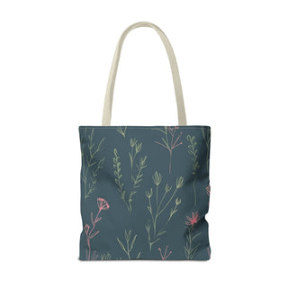 Floral Meadow Tote Bag