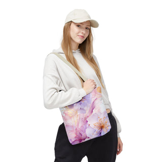 Pastel Purple Blossom Tote Bag