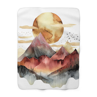 Desert Moon Sherpa Blanket
